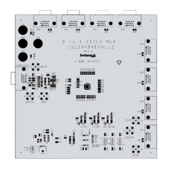 Renesas ISL59482EVAL1Z User Manual
