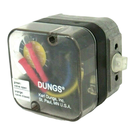 Dungs CPI 400 Installation Manual