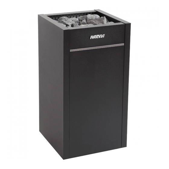 Harvia Virta HL110 Instructions For Installation And Use Manual