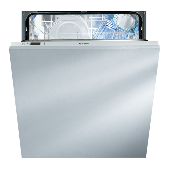 Indesit DIFP 36 Operating Instructions Manual