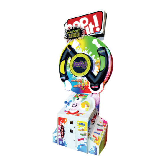 Sega bop it ARCADE Quick Start Manual