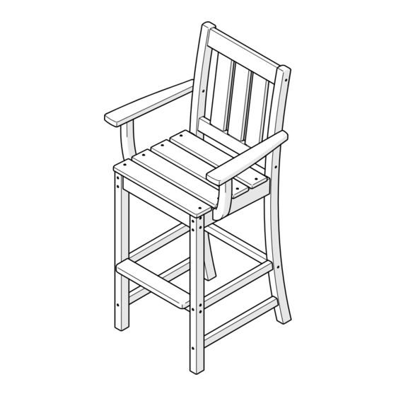 Polywood Oxford TLD252 Assembly Instructions