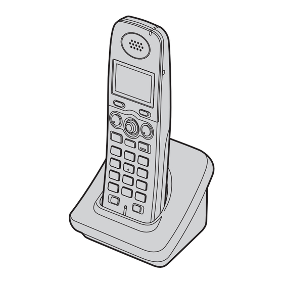 User Manuals: Panasonic BB-GTA150B Phone Handset