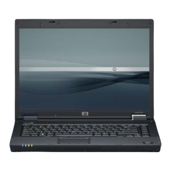 HP Compaq 8510p Quickspecs