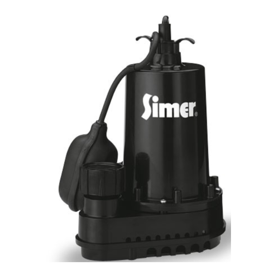 Simer 2975PC Owner's Manual