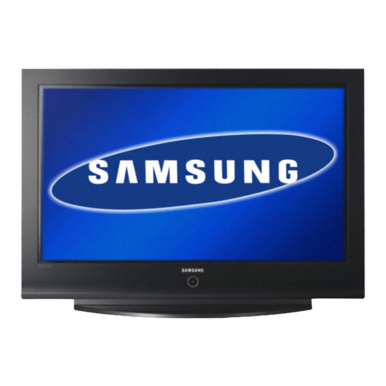 Samsung PS-42C62H Owner's Instructions Manual