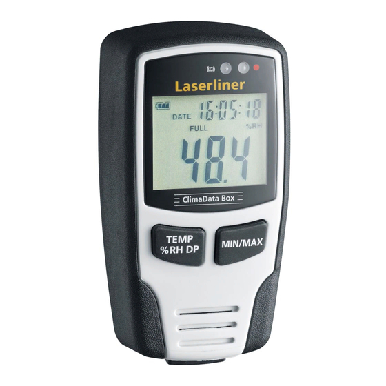 LaserLiner ClimaData Box Manual