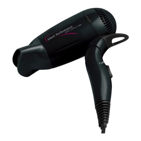 Carmen TRAVEL COMPACT 1200 Manual