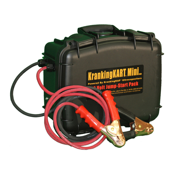 KBi KrankingKART Mini HD Jump Starter Manuals