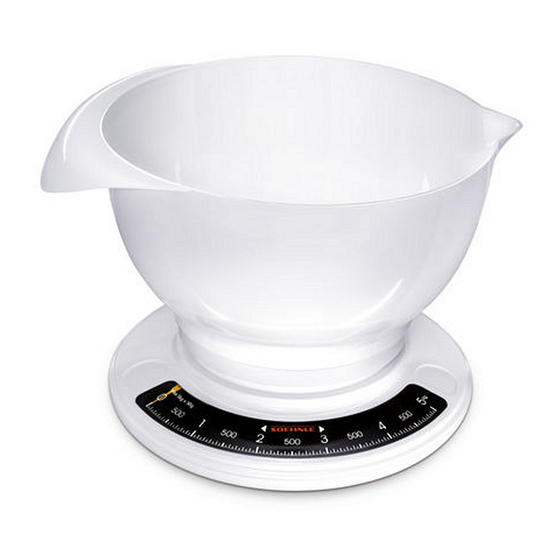 Soehnle Culina pro Manual