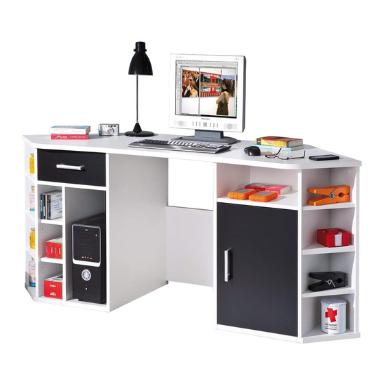 INTER LINK SAS FABRI DESK 13300200 Assembling Instruction