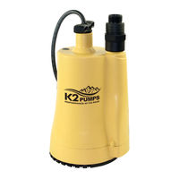 K2 Pumps UTM02502K Owner's Manual