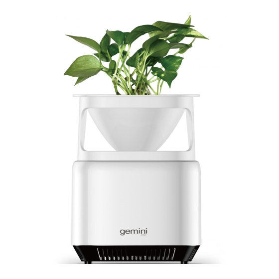 GILMAN Gemini GAP12 Air Purifier Filter Manuals