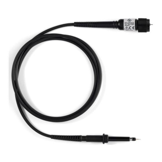R&S RT-ZP05S User Manual