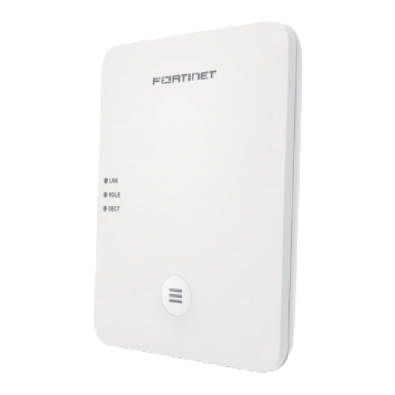 Fortinet FortiFone FON-D72 Manuals
