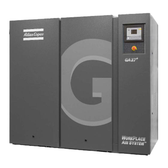 Atlas Copco GA 37+ Instruction Book