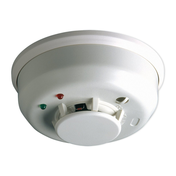 Honeywell Photoelectronic Smoke/Temperature Detector 5808W3 Installation And Setup Manual