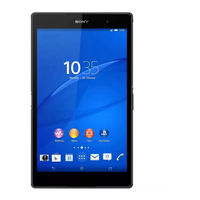 Sony Xperia Z3 Compact SGP621 User Manual