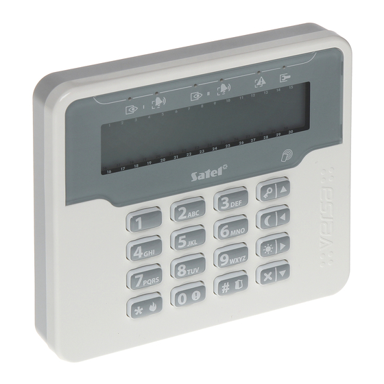 Satel VERSA-KWRL2 Manual