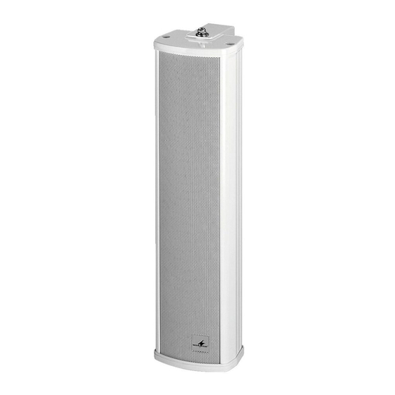Monacor ETS-215TW/WS Manual