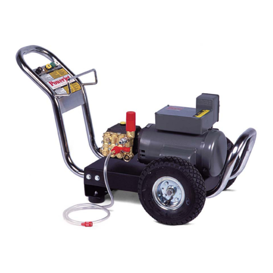 Mancorp Powerjet PJE Series Operator's Manual