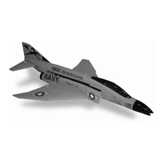 EliteModels F4 Phantom 64mm EDF Kit Quick Start Manual