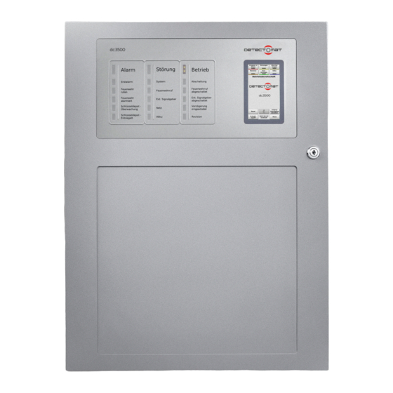 detectomat RCP 3500 Quick Start