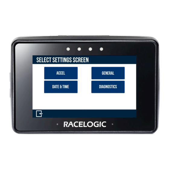 Racelogic Perfomance Box Touch V2 Setting Manual