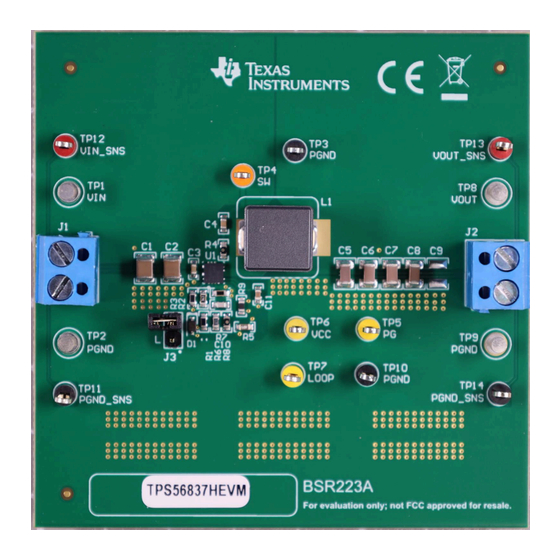 Texas Instruments TPS56837H User Manual
