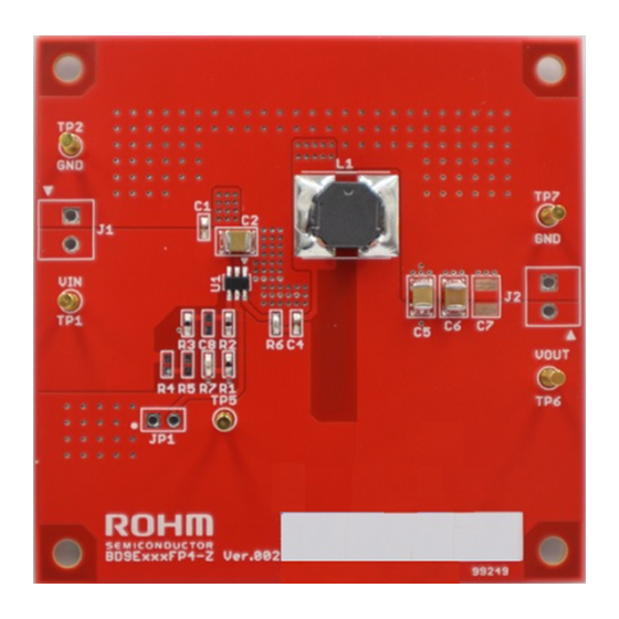 Rohm BD9E203FP4-EVK-001 User Manual