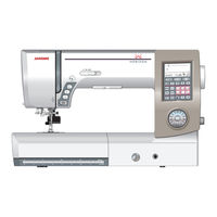 Janome Horizon Instruction Book