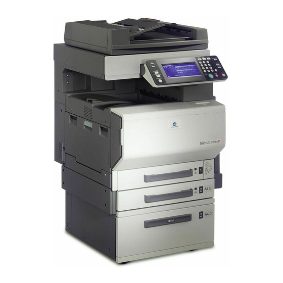 Konica Minolta bizhub c350 User Manual