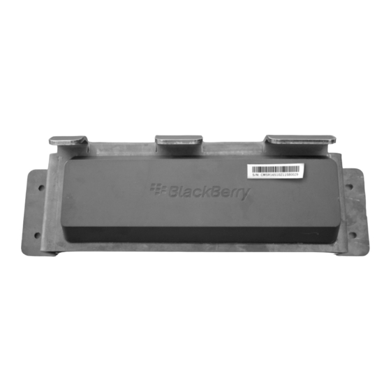 Blackberry ITA100-1 Installation Manual