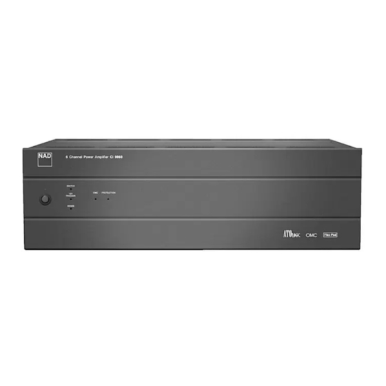 NAD CI 9060 Service Manual