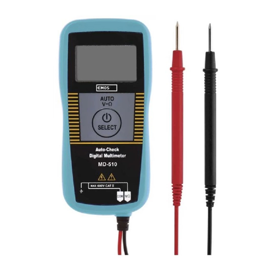 Emos MD-510 Manual