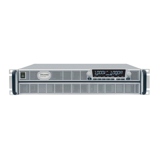 TDK-Lambda GENESYS 15KW User Manual