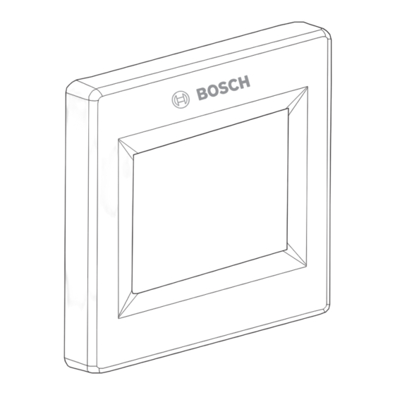 Bosch C-IR 20 Installation And Operating Instructions Manual