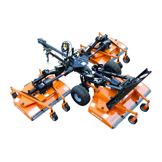 Woods TURF BATWING TBW12.20 Operator's Manual