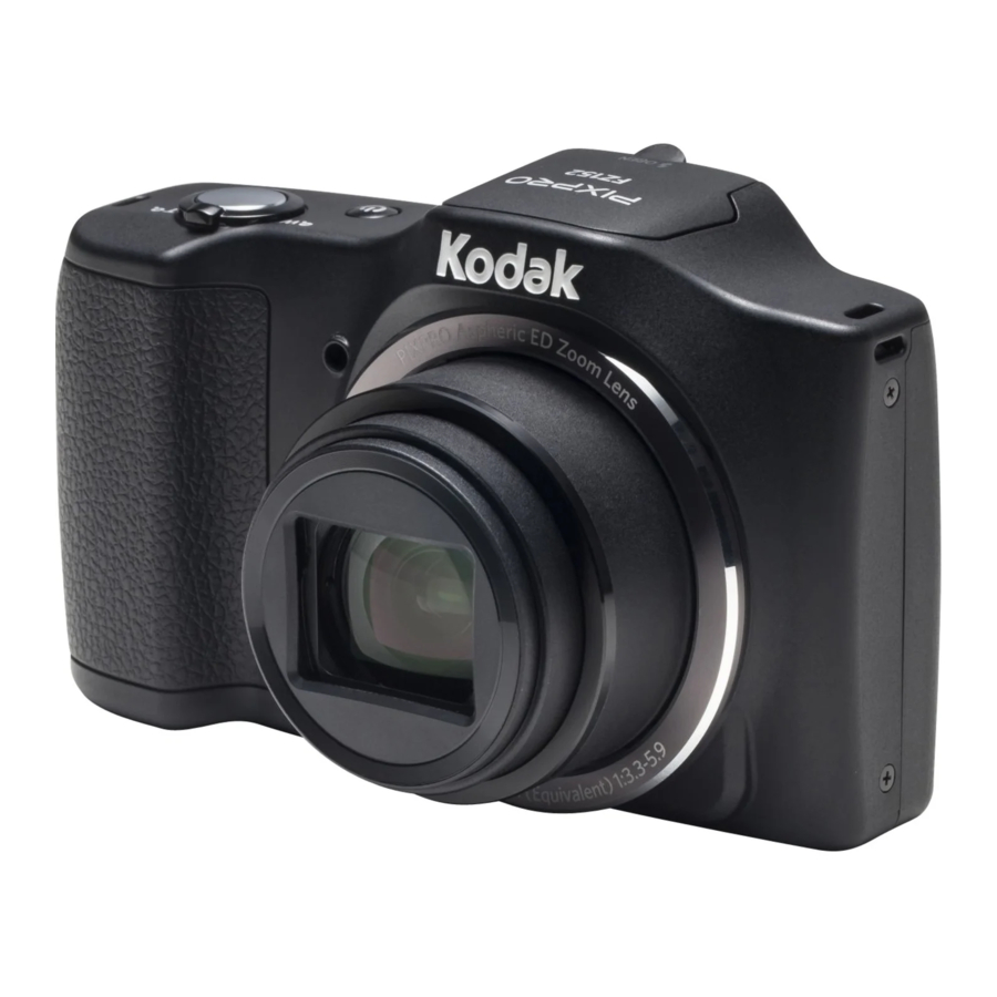 Kodak PIXPRO FZ152, PIXPRO FZ152-BK Manual