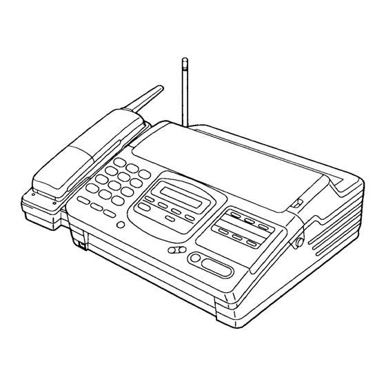 Panasonic KX-F900 Service Manual