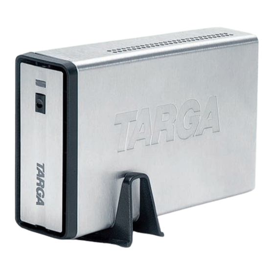 Targa external network hard disk User Manual