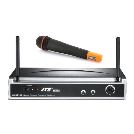 JTS US-8010D Instruction Manual