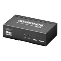 Goobay AVS 44-8 Manual