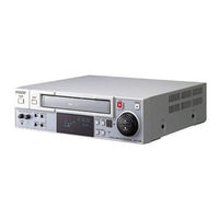 Sony SVO-1630 Operating Instructions Manual