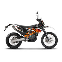 KTM 690 Enduro R 2017 Setup Instructions