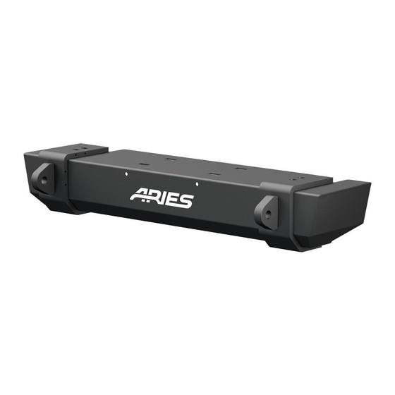 Aries 2156001 Installation Manual