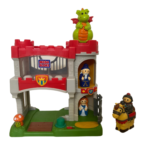 Mega Bloks Block Buddies My Magical Castle Instructions Manual