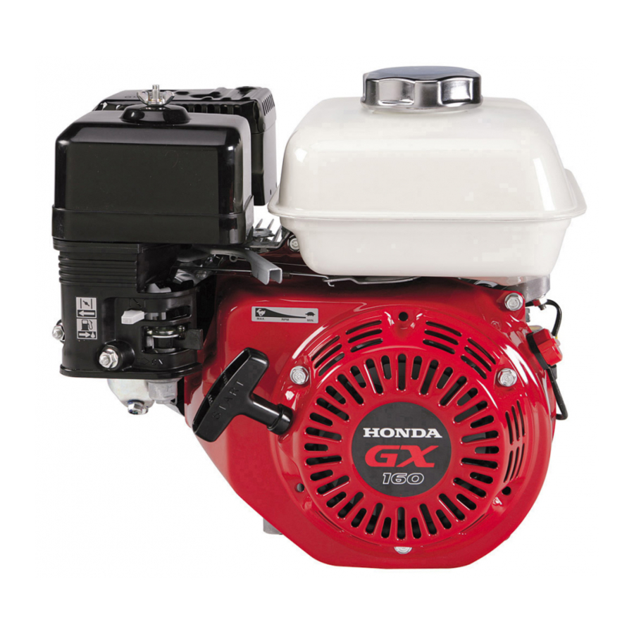 Honda GX200 Owner's Manual