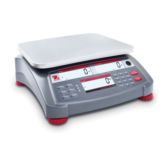 OHAUS Ranger 4000 Count Series Scale Manuals