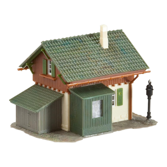 Faller Gatekeeper's House 131217 Assembly Instructions